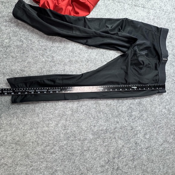 Nike Pro Leggings Shorts Set Mens Medium Black Red Compression Dri-FIT Layer - Picture 9 of 12